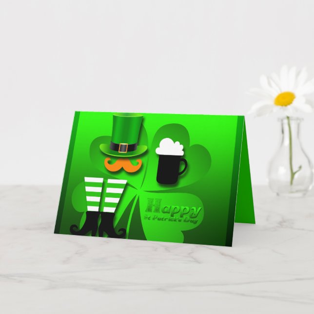 Folded Greeting Card (Small Plant)