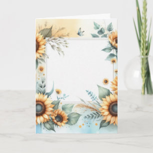Folded Greeting Card