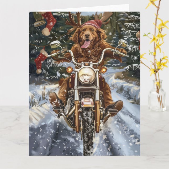 Folded Greeting Card (Yellow Flower)