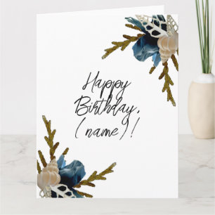 Folded Greeting Card