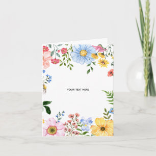 Folded Greeting Card