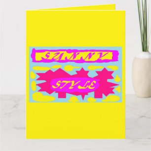 Folded Greeting Card