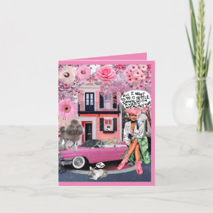 Folded Greeting Card