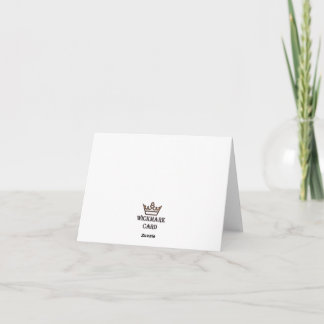 Folded Greeting Card