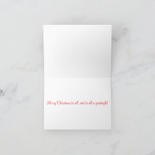 Folded Greeting Card