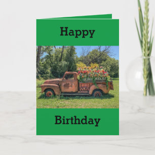 Folded Greeting Card- Birthday Card