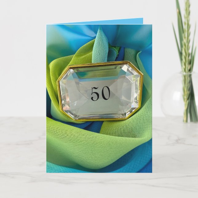 Folded Greeting Card BIRTHDAY personalize name yr (Front)