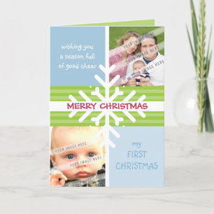 FOLDED GREETING CARD :: snowflake dissection 3