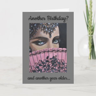 Folded Greeting Card Whimsical Birthday