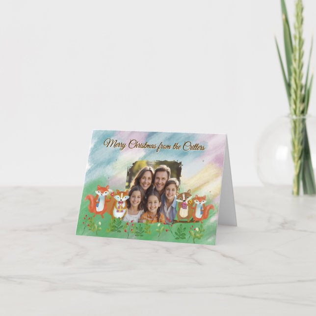 Folded Holiday Card (Front)