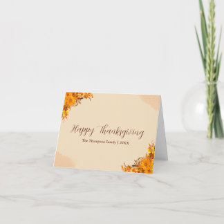 Folded Holiday Card