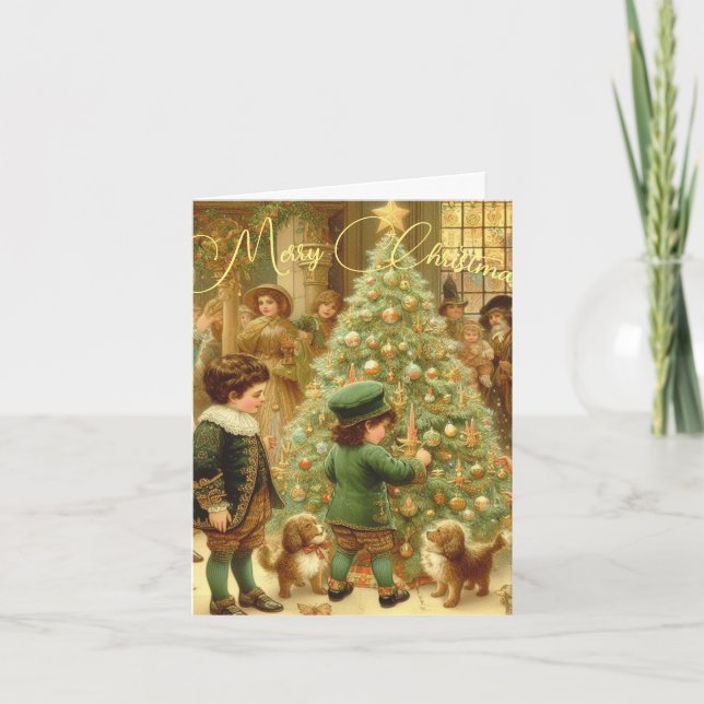 Folded Holiday Card (Front)