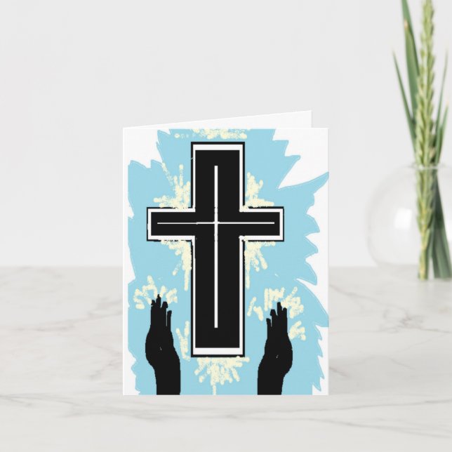 Folded Holiday Card : Easter Greeting Card (Front)