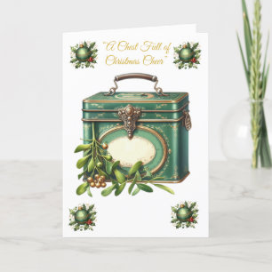 Folded Holiday Card-Victorian Christmas Splendour Card