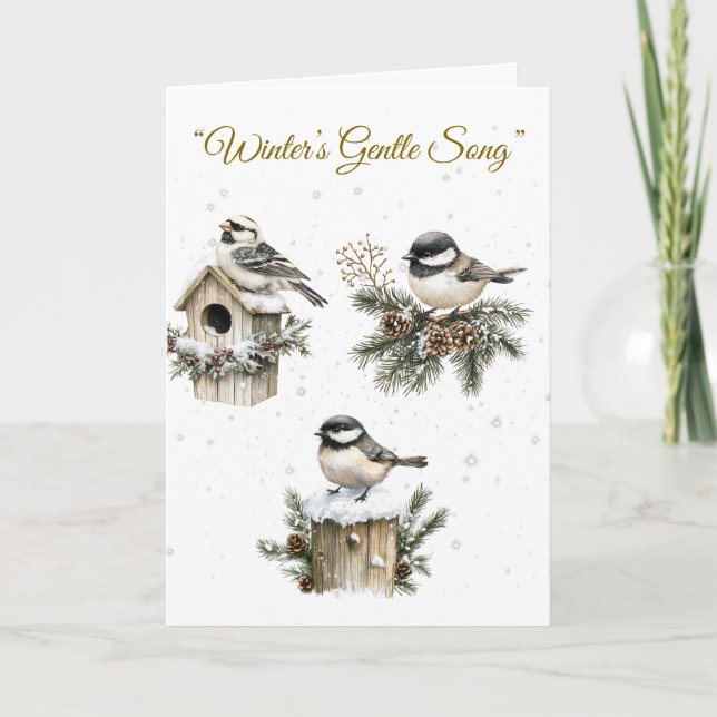 Folded Holiday Card-Victorian Splendour Card (Front)