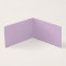 Folded Horizontal Tent Business Card