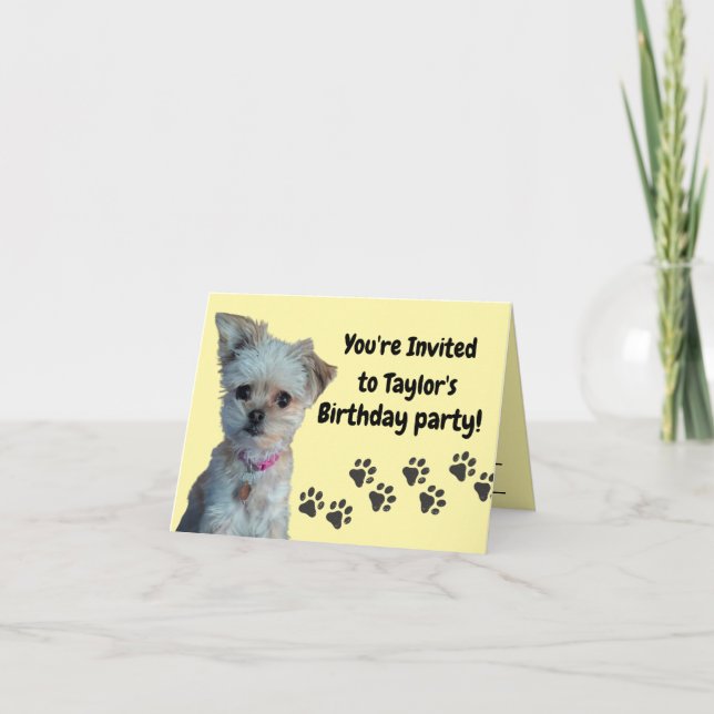 Folded Invitation (Front)