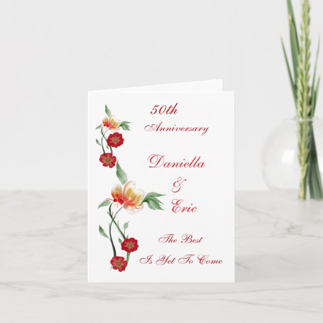 Folded invitation  (Front)