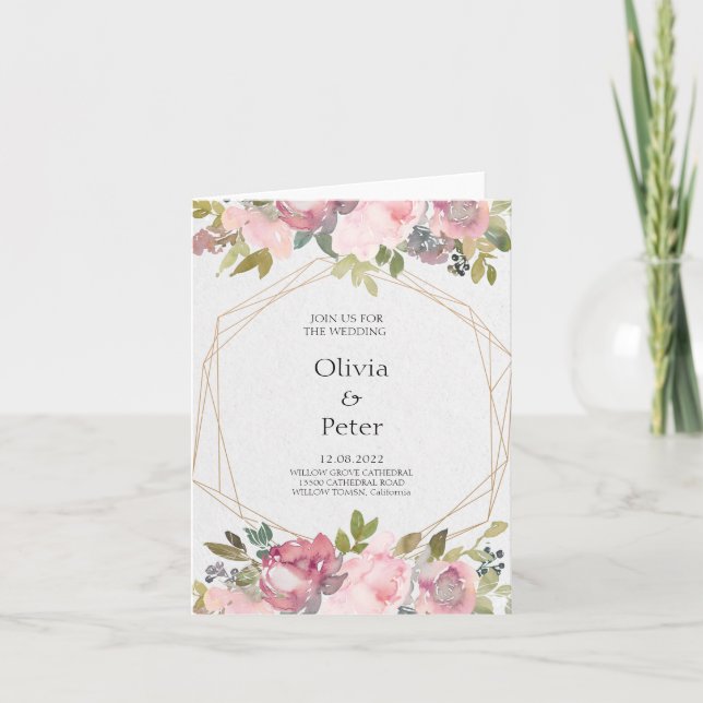  Folded Invitation (Front)