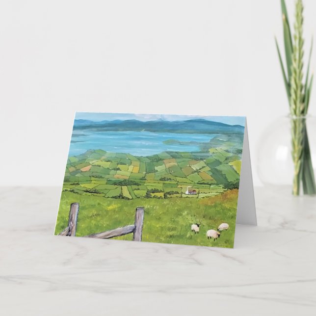 Folded Irish Holiday Card Ireland (Front)