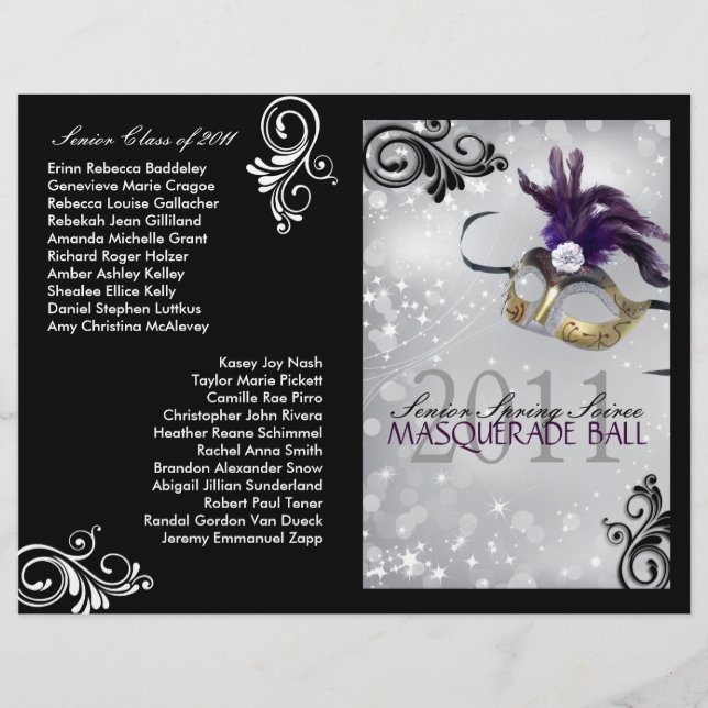 Folded Masquerade - Booklet Cover (Front)