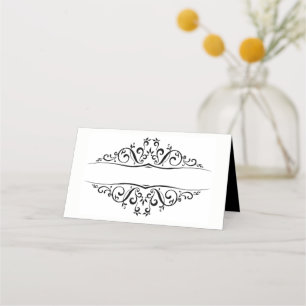 Folded Name Place Card