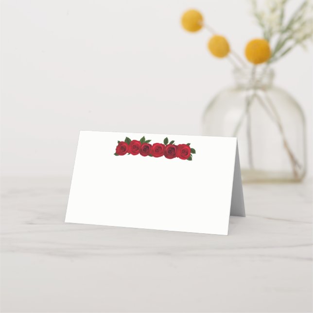 Folded Name Place Card (Front)