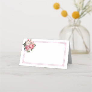 Folded Name Place Card