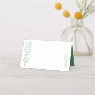 Folded Name Place Card