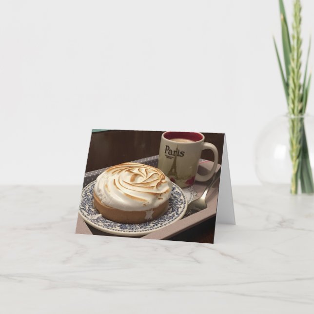 FOLDED NOTECARD - TARTELETTE AU CITRON (Front)