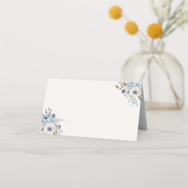 Folded Place Card / Escort Card (Front)