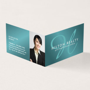 Folded Realtor Business Cards