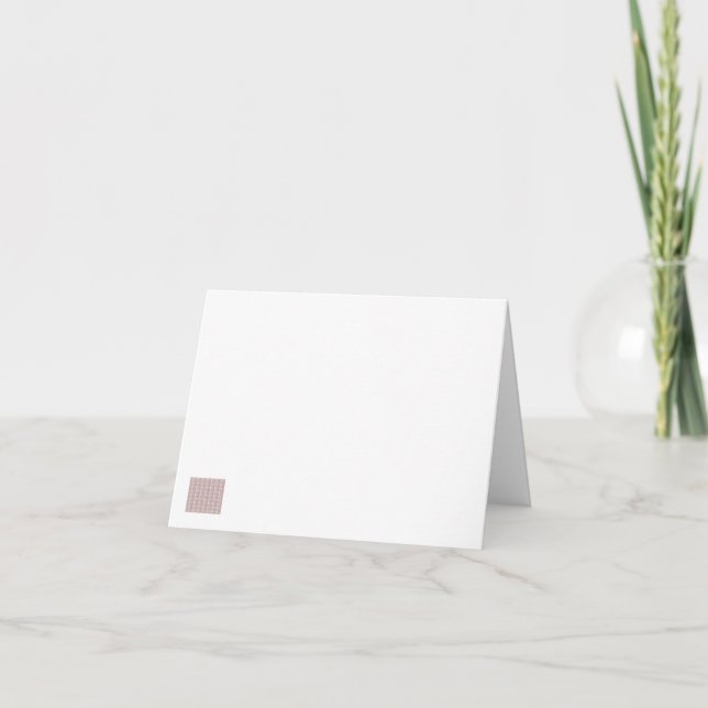Folded Thank You Card (Front)
