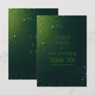 Folded Thank You Card