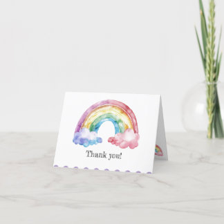 Folded Thank You Card