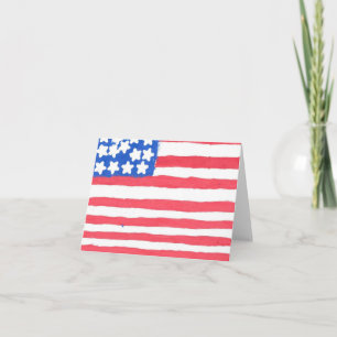 Folded Thank You Card