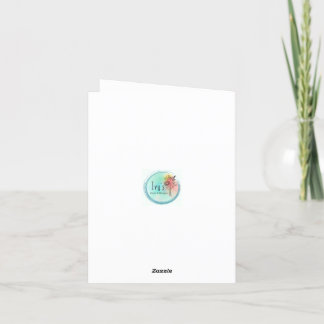 Folded Thank You Card