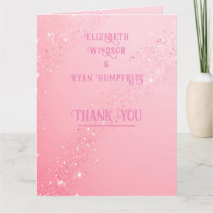 Folded Thank You Card
