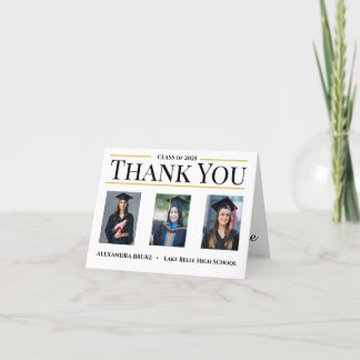 Folded Thank You Card