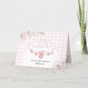 Folded Thank You Card