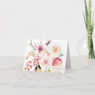 Folded Thank You Card