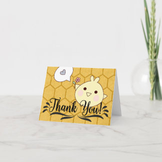 Folded Thank You Card