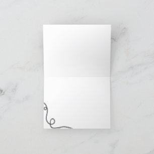 Folded Thank You Card