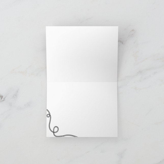 Folded Thank You Card (Inside)