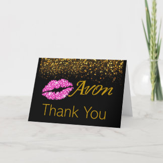 Folded Thank You Card