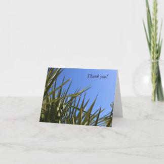 Folded Thank You Card