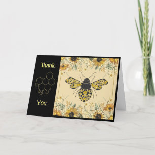 Folded Thank You Card