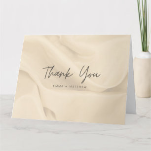 Folded Thank You Card