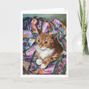 Folded Thank You Card, Birthday Card