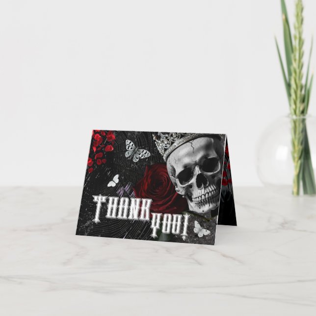 Folded Thank You Card Haunting Adeline Zade Meadow (Front)